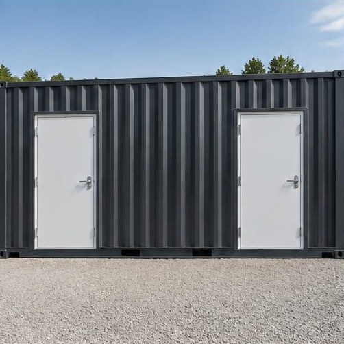 Additional personnel door — illustrative view