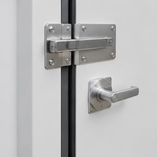 Security door package — illustrative view