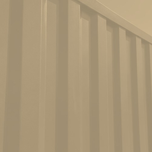 Container Tan — illustrative finish sample