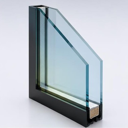 Low-E glass — illustrative view
